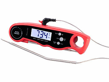 Grillthermometer mit beleuchtetem Display