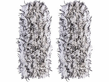 Felgenreinigungs-Bürste: Sichler 2er-Set Wechselbezüge für die Mikrofaser-Felgenbürste MFB-100