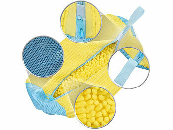 Contenitore Per Lavare Scarpe In Lavatrice Sacchetti Lavatrice Per Scarpe (2 Pezzi) - Con Cerniera, Pulizia 360°, Giallo Sacchetto Poliestere Nylon
