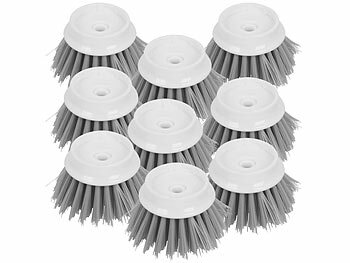 Geschirrbürsten: Sichler 8er-Set Spülbürsten für Spülmittelspender SPB-10