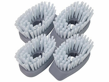 Geschirrreinigungsbürste: Sichler 4er-Set Spülbürstenaufsätze für Spülbürste SPB-15 