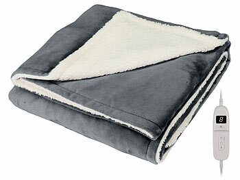 Wilson Gabor 2er-Set Heizdecken, 9 Heizstufen, Ausschalt-Timer, 180x130 cm 
