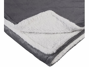 Heizdecke mit Timer Kuschelfleece Kuschelige große