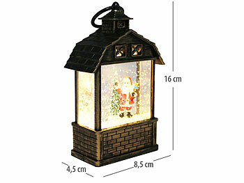 LED-Tischlaterne Weihnachten