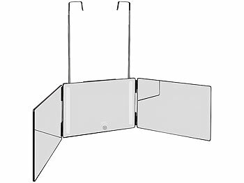 Schalter Badezimmer Schminklichter Wandspiegel Rasier höhenverstellbare Faltbare 