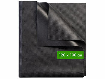 infactory 2er-Set Anti-Rutsch-Schmutzmatte, zuschneidbar, 180x120 cm/120x100 cm