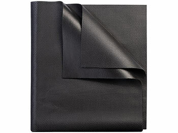 infactory 2er-Set Anti-Rutsch-Schmutzmatte, zuschneidbar, 180x120 cm/120x100 cm