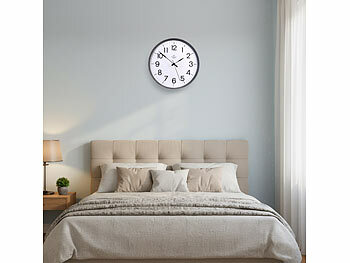 Funkuhr Wanduhr leise 