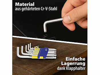 Schlüsselsets für Schrauben