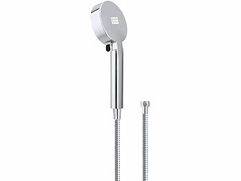 Duschbrause mit Druckverstärker für Badezimmer mit geringem Leitungsdruck