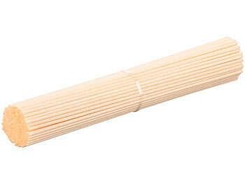 PEARL Duftstäbchen Raumduft: 150 Rattanstäbchen für Raumduft, 24 cm, holzfarben (Raumduft Zubehörsets)