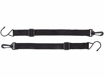 Lescars 2er-Set Kofferraum-Organizer, Fächer & Deckel, 65 Liter, Anti-Rutsch