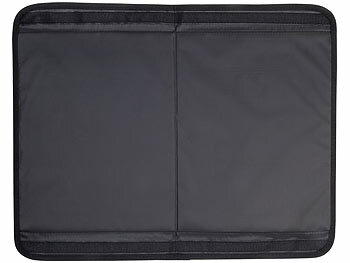 Lescars 2er-Set Kofferraum-Organizer, Fächer & Deckel, 65 Liter, Anti-Rutsch