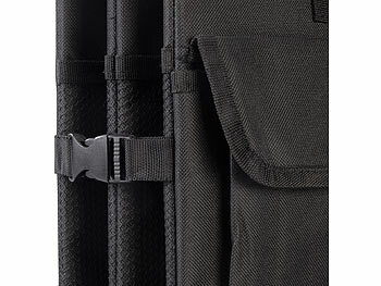 Lescars 2er-Set Kofferraum-Organizer, Fächer & Deckel, 65 Liter, Anti-Rutsch