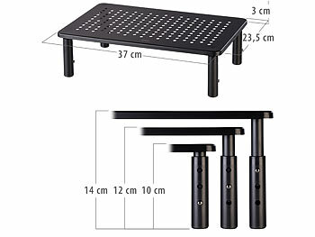 Ablage Stand Tisch Halter Monitorhalterung Studium Ablagefläche 