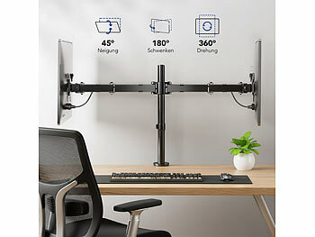 General Office Höhenverstellbare Dual-Monitor-Halterung für 33 - 81 cm (13 - 32?)