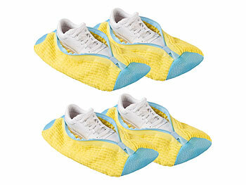 Zamety Sacchetti Scarpe Lavatrice, Sacchetti per Lavare Scarpe in Lavatrice Riutilizzabile, Sacchetto Scarpe Lavatrice con Cerniera e Pulizia a 360° Della Lanugine, Giallo