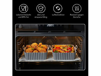 Backeinsatz Silikon Airfryer 