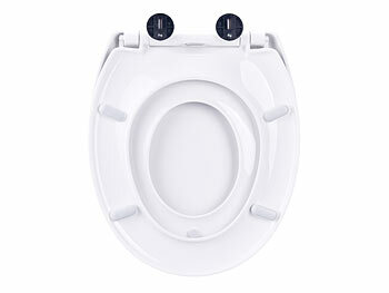 Antibakterieller WC-Sitze mit Kinder-Aufsatz & Absenkautomatik 