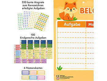 Aufgabenplaner Kinder 