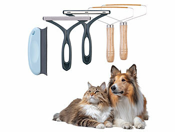 Stoffbürste Teppich: Sweetypet 5-teiliges Set Tierhaarentferner, Fusselrasierer und Stoffbürsten 