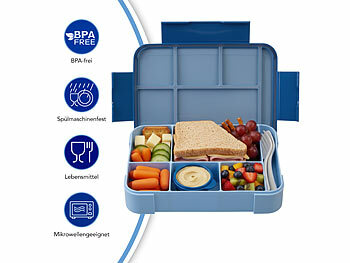 Contenitori Snack In Silicone A Doppio Scomparto - Confezione Da 3