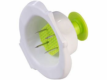 Rosenstein & Söhne 16in1-Gemüseschneider, Gemüsehobel, Wüfelschneider, Schredder und mehr 