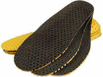 newgen medicals 3 Paar Einlegesohlen mit Dämpfung, für Sport und Alltag, Größe 45 - 48 