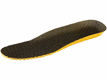 newgen medicals 3 Paar Einlegesohlen mit Dämpfung, für Sport und Alltag, Größe 45 - 48 