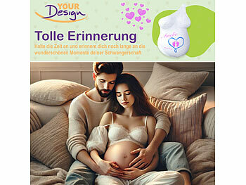 Gipsbinden zum Babybauch Bemalen