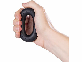 Speeron 6-teiliges Handtrainer-Set inkl. Handgriffstärker, Stressball & Beutel