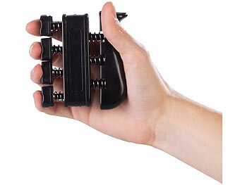 Speeron 6-teiliges Handtrainer-Set inkl. Handgriffstärker, Stressball & Beutel