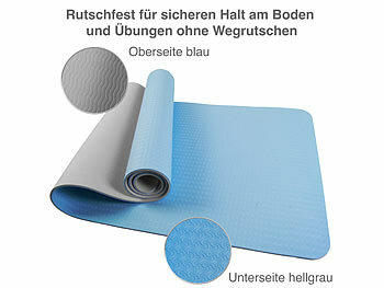 Yogamatte mit Tragegurt