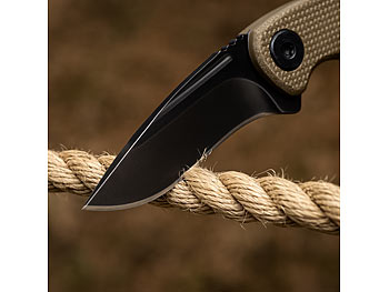 Semptec Mini-Survival-Messer mit Schutzhülle inkl. Halskette