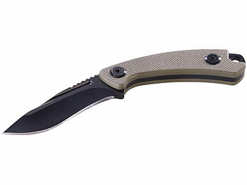 Semptec Mini-Survival-Messer mit Schutzhülle inkl. Halskette
