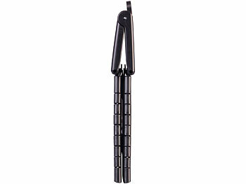 PEARL 2er-Set Klappbarer Tritthocker für Kinder und Erwachsene, 22 cm