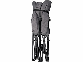 Semptec Klappbares Camping- und Feldbett, bis 200 kg, für Indoor und Outdoor