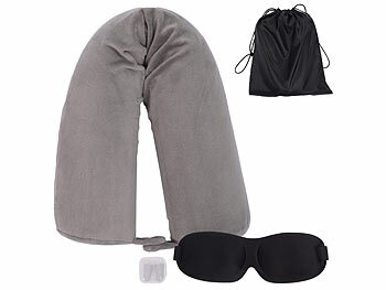 Ergonomische Nackenkissen für unterwegs 