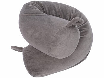 newgen medicals Memory-Schaum Reise- und Nackenkissen, formbar 