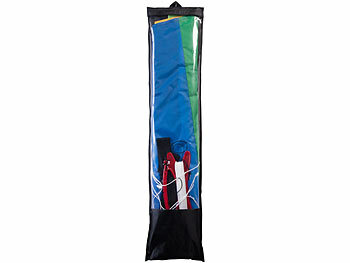 Playtastic Regenbogen-Lenkdrachen für Kinder ab 8 Jahren, 55 x 130 cm, Zweileiner