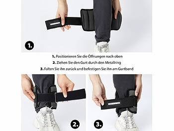 Gewichtsmanschetten für Fitness