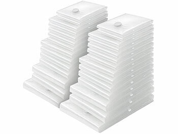 Sacchi Sottovuoto Ebay Sacchetti Sottovuoto Per Vestiti 16 Pezzi - 60x40 Cm, Con Pompa Manuale, Salvaspazio Per Coperte E Lenzuola Conservazione Coperte Piumoni - Foto 6