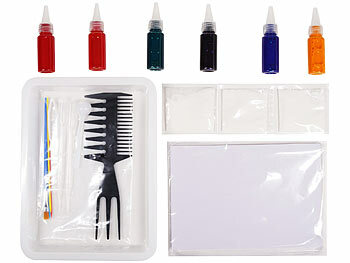 Wassermarmorierungsfarbe Set für Kinder mit Anleitung