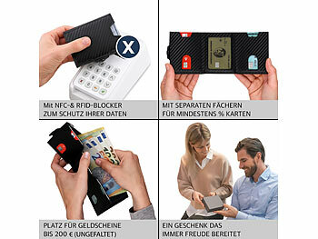 sichere RFID Geldbeutel für Urlaub