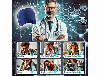 Migräne-Linderungsmasken 