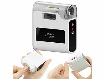Nagelschneider: Sichler Beauty Elektrischer 2in1-Akku-Nagelknipser & -polierer für Erwachsene & Babys