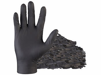 PEARL 400er-Set Nitril-Einweghandschuhe, puder- & latexfrei, Größe L, EN 455