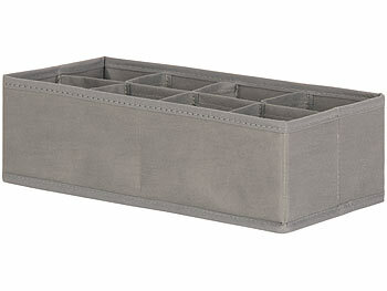 infactory 16er-Set Faltbare Schubladenorganizer-Zellen für Kleidung