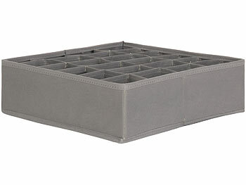 infactory 16er-Set Faltbare Schubladenorganizer-Zellen für Kleidung