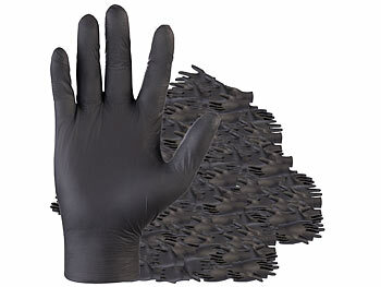 PEARL 400er-Set Nitril-Einweghandschuhe, puder- & latexfrei, Größe L, EN 455